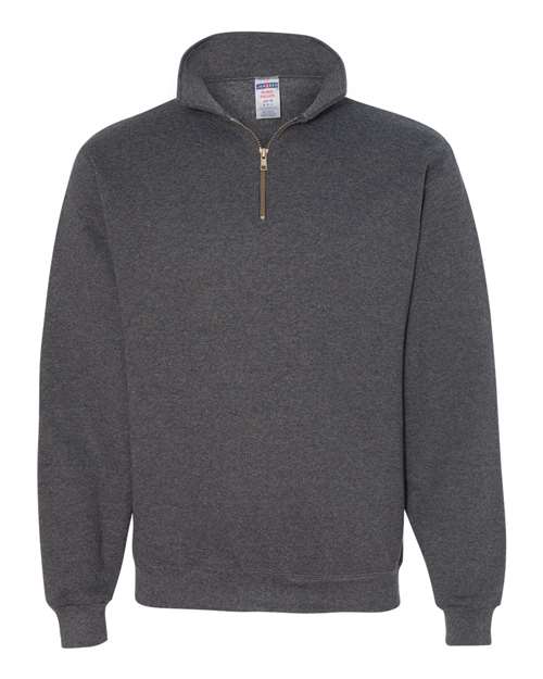 Unisex Super Sweats NuBlend® Quarter-Zip Cadet Collar Sweatshirt
