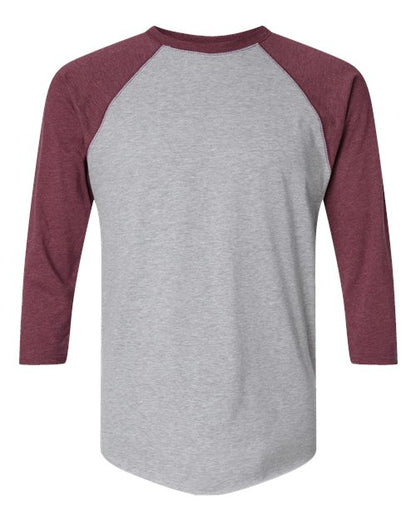 Men's Baseball Fine Jersey Three-Quarter Sleeve Tee