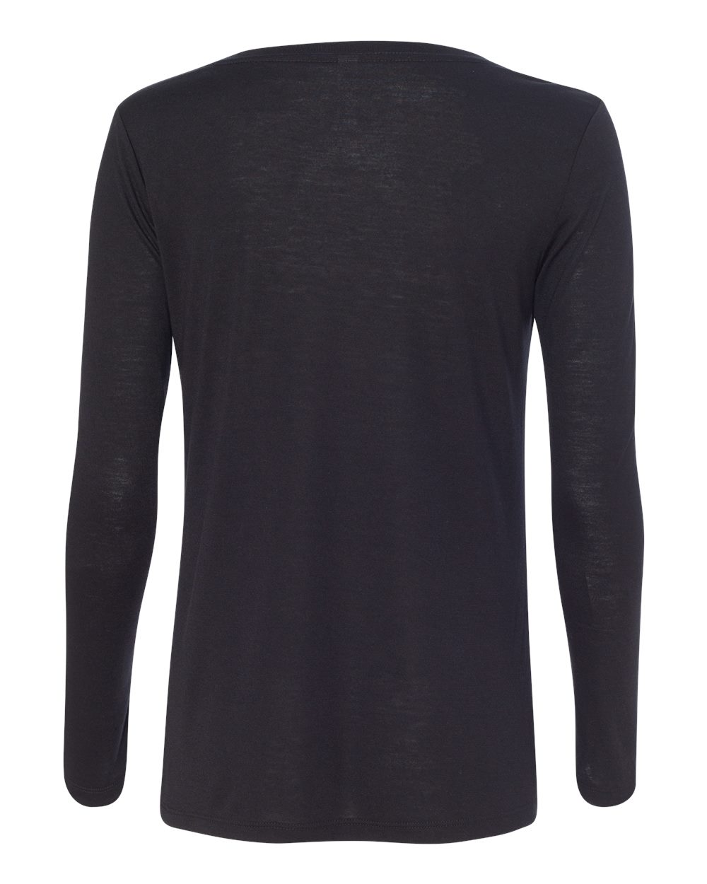 BELLA + CANVAS Women's Flowy Long Sleeve V-Neck Tee - 8855