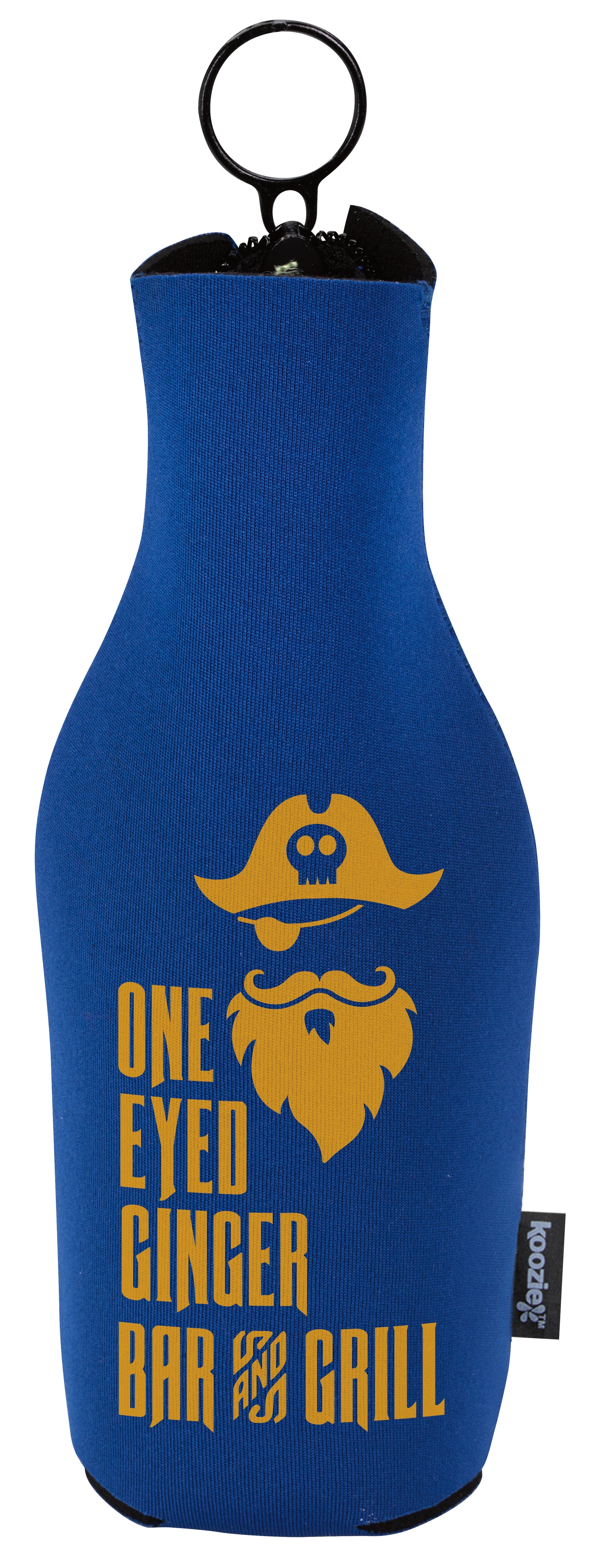 Koozie Neoprene ZipUp Bottle Cooler-46105