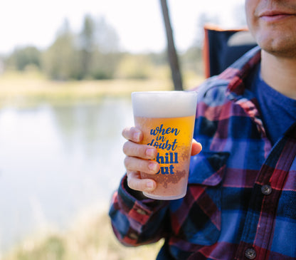 Silipint Straight Up Pint Glass  16 oz-46238