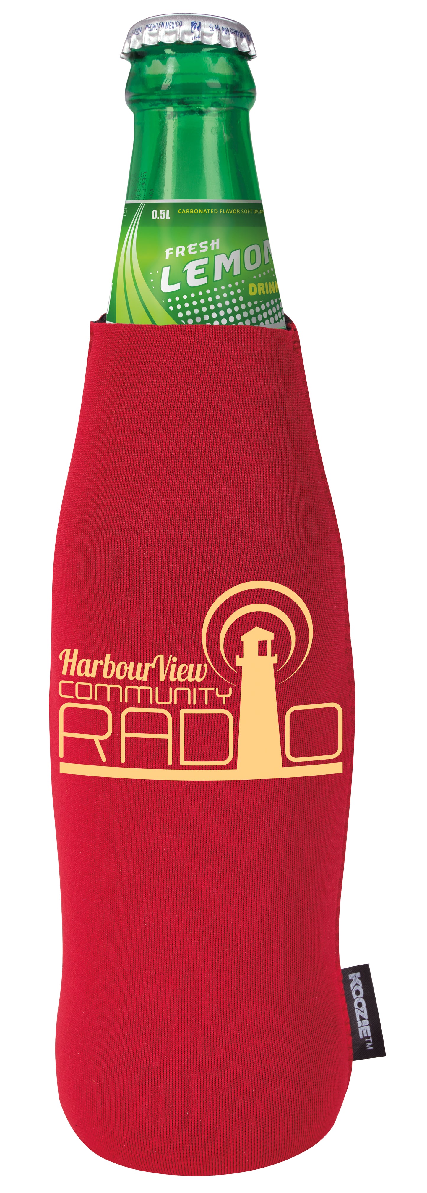 Koozie Bottle Cooler w Removable Bottle Opener-46258