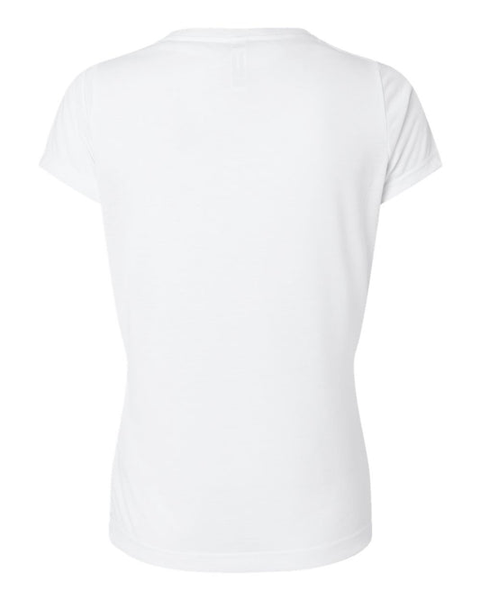 SubliVie Women's Polyester Sublimation V-Neck Tee - 1507