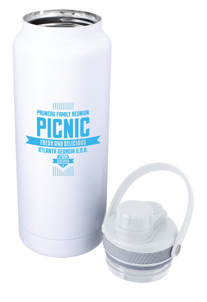 Good Value Energetic Vacuum Sport Bottle with Hanger  33 oz-46398