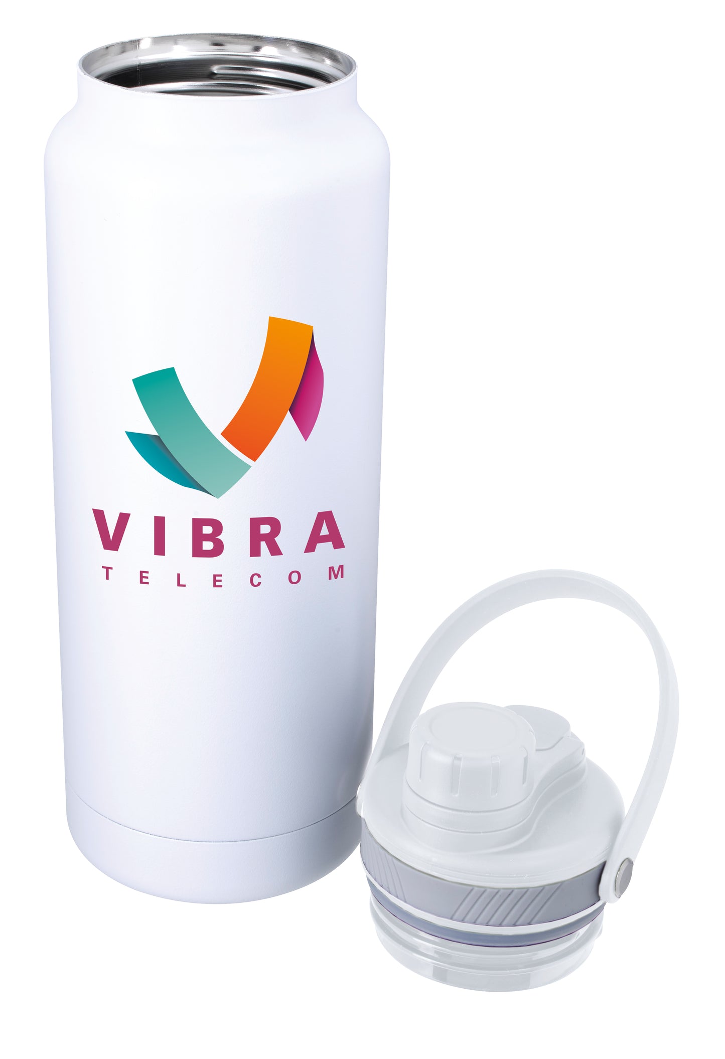 Good Value Energetic Vacuum Sport Bottle with Hanger  33 oz-46398