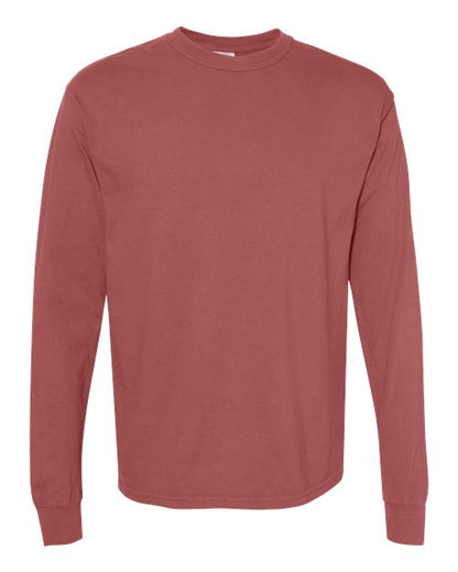 Unisex Garment-Dyed Heavyweight Long Sleeve T-Shirt