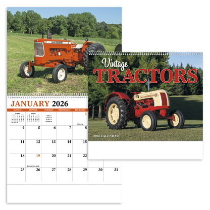 HotLine Products Vintage Tractors Appointment Calendar  Spiral-471