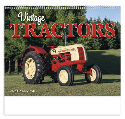 HotLine Products Vintage Tractors Appointment Calendar  Spiral-471