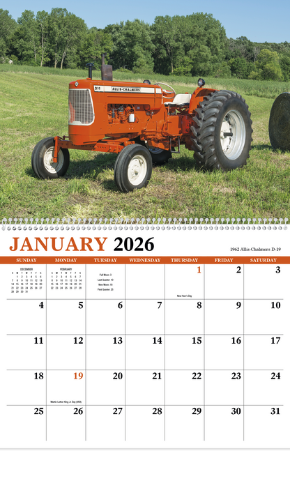 HotLine Products Vintage Tractors Appointment Calendar  Spiral-471