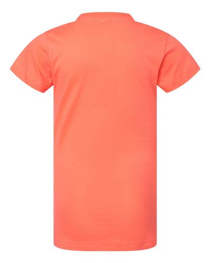 LAT Girls' Fine Jersey Tee - 2616