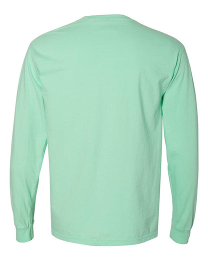 Comfort Colors Garment-Dyed Heavyweight Long Sleeve Pocket T-Shirt - 4410