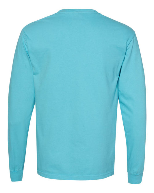 Comfort Colors Garment-Dyed Heavyweight Long Sleeve Pocket T-Shirt - 4410