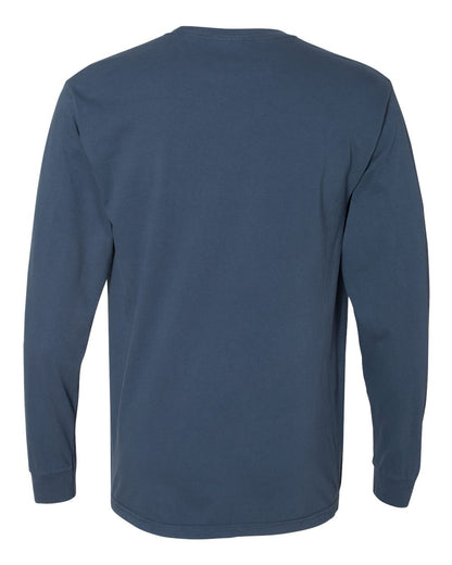 Comfort Colors Garment-Dyed Heavyweight Long Sleeve Pocket T-Shirt - 4410