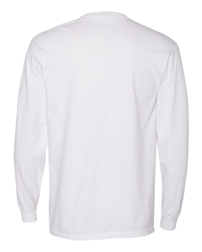 Comfort Colors Garment-Dyed Heavyweight Long Sleeve Pocket T-Shirt - 4410