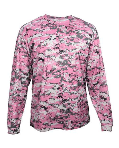 Men's Digital Camo Long Sleeve T-Shirt
