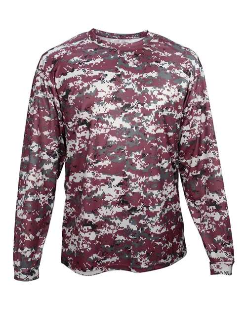 Men's Digital Camo Long Sleeve T-Shirt