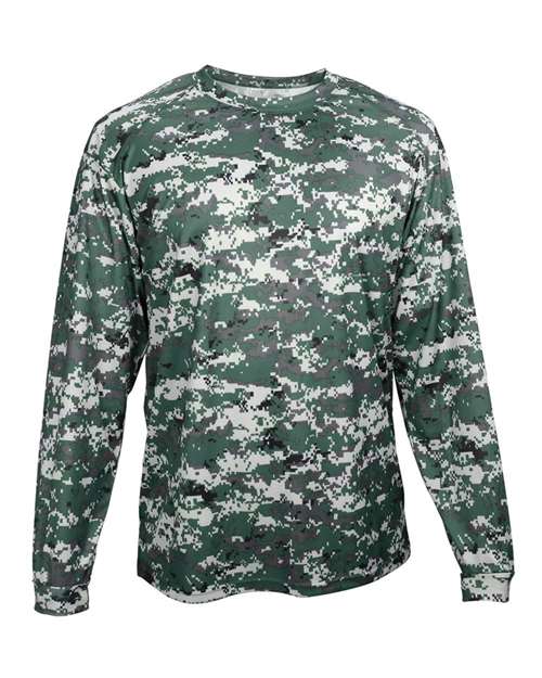Men's Digital Camo Long Sleeve T-Shirt
