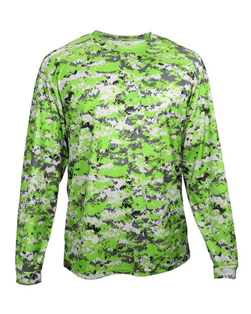 Men's Digital Camo Long Sleeve T-Shirt
