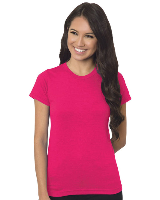 Bayside Women's USA-Made Fine Jersey T-Shirt - 4990