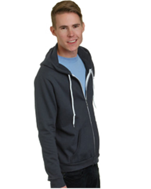 Bayside USA-Made Full-Zip Fleece Sweatshirt - 875