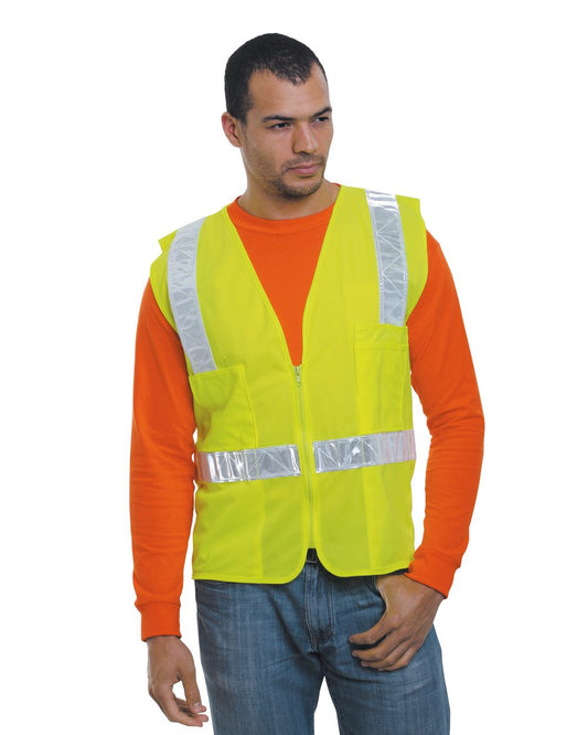 Bayside USA-Made ANSI Surveyor's Vest Class 2 - 3788