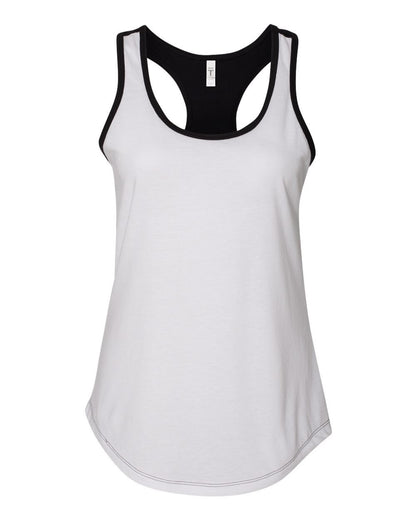 Next Level Women’s Ideal Colorblocked Racerback Tank - 1534