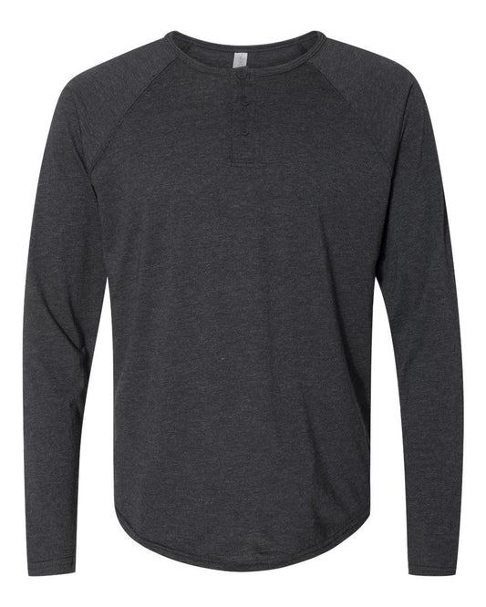 Next Level Triblend Henley T-Shirt - 6072