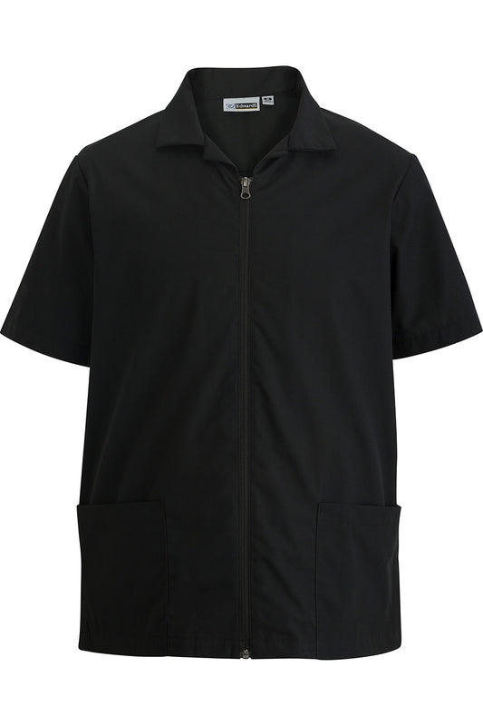 Essential Mens Zip Front Shirt - 4891