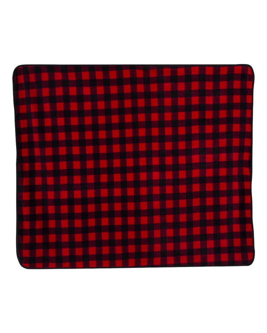 Alpine Fleece Polyester/Nylon Patterned Picnic Blanket - 8702