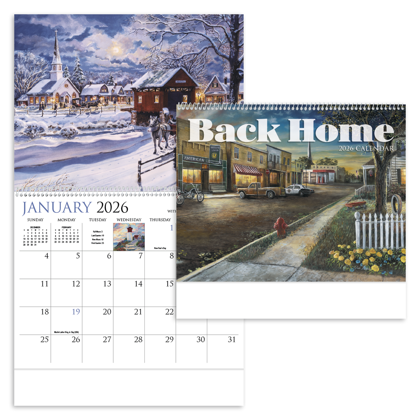 HotLine Products Back Home Appointment Calendar  Spiral-491