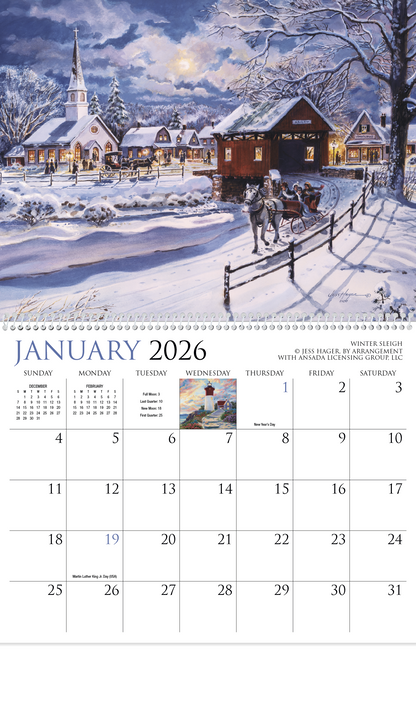 HotLine Products Back Home Appointment Calendar  Spiral-491