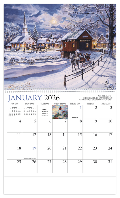 HotLine Products Back Home Appointment Calendar  Spiral-491