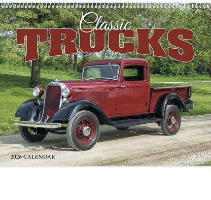 HotLine Products Classic Trucks Appointment Calendar  Spiral-494