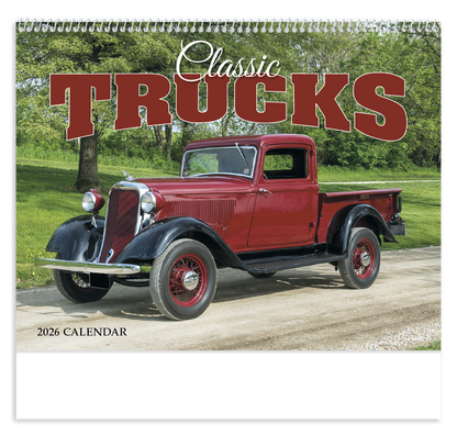 HotLine Products Classic Trucks Appointment Calendar  Spiral-494