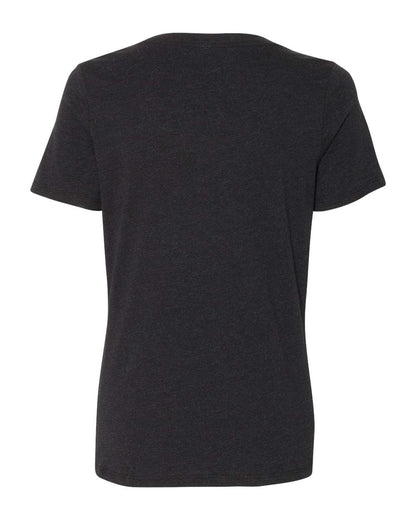 BELLA + CANVAS Women's Relaxed Heather CVC V-Neck Tee - 6405CVC