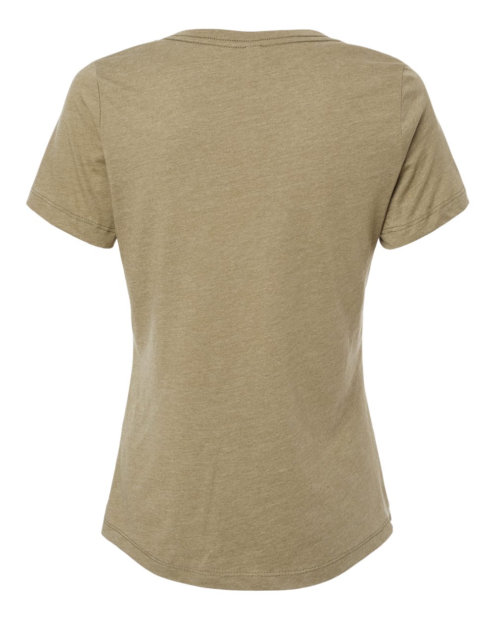 BELLA + CANVAS Women's Relaxed Heather CVC V-Neck Tee - 6405CVC