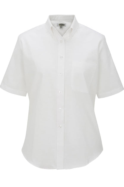 Easy Care Oxford Short Sleeve Ladies Shirt - 5027