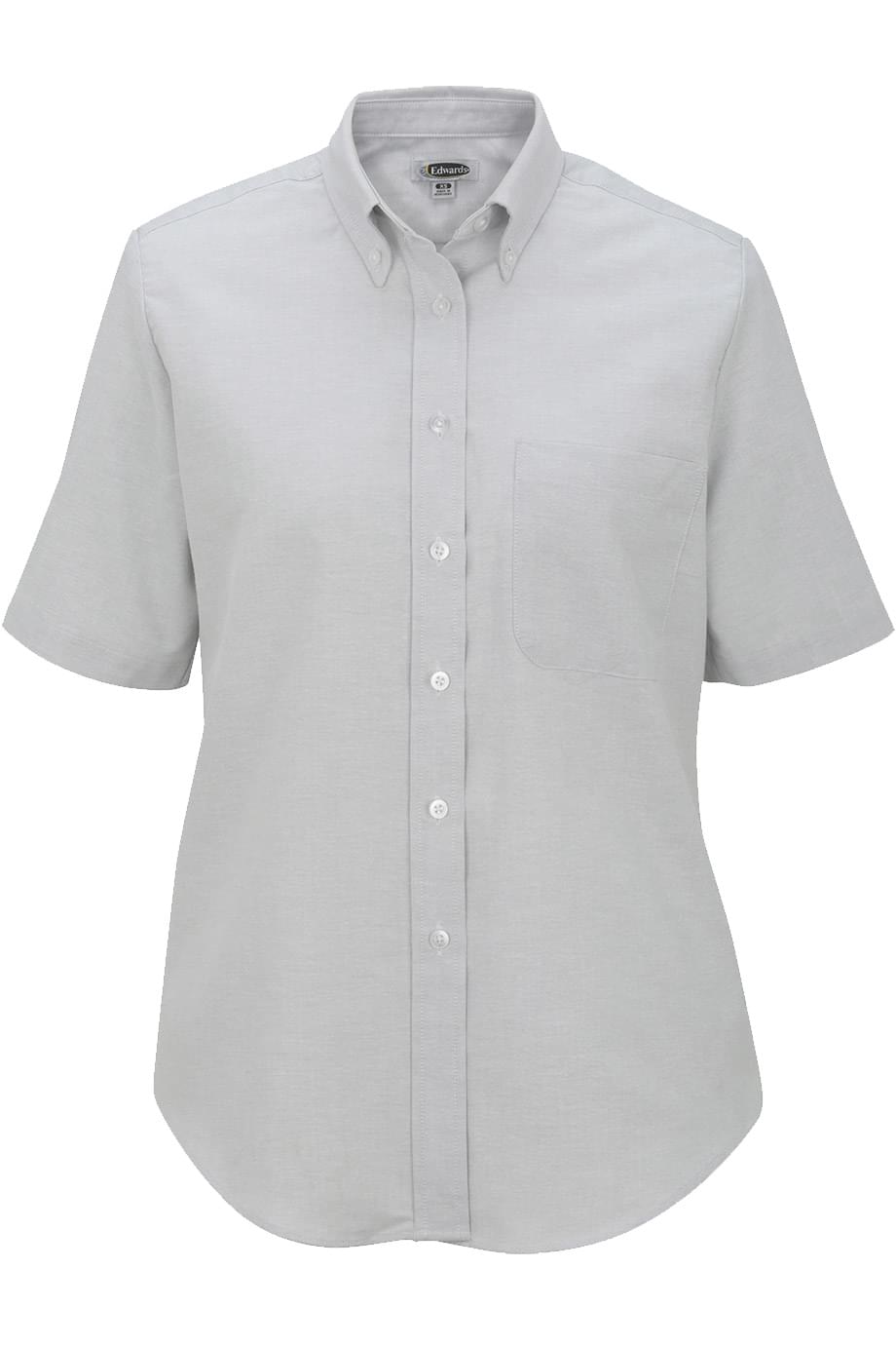 Easy Care Oxford Short Sleeve Ladies Shirt - 5027