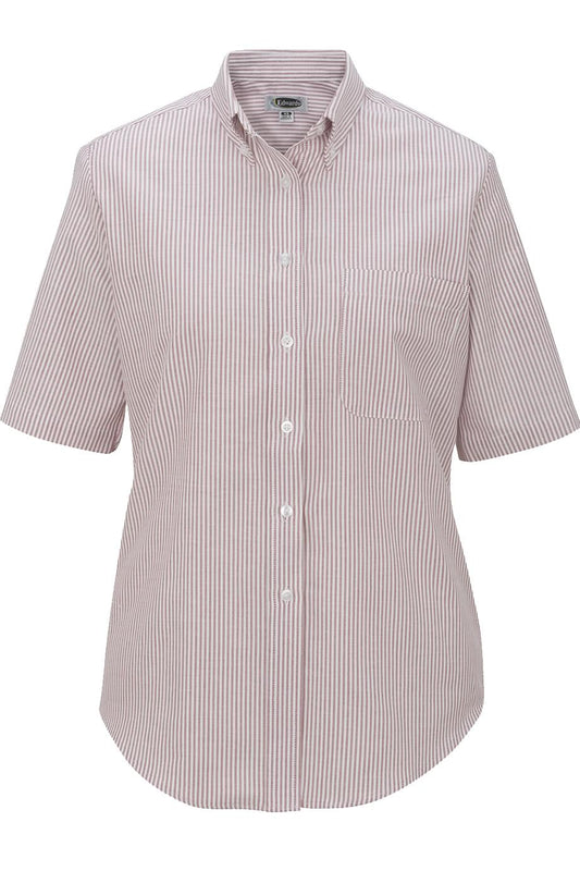 Easy Care Oxford Short Sleeve Ladies Shirt - 5027