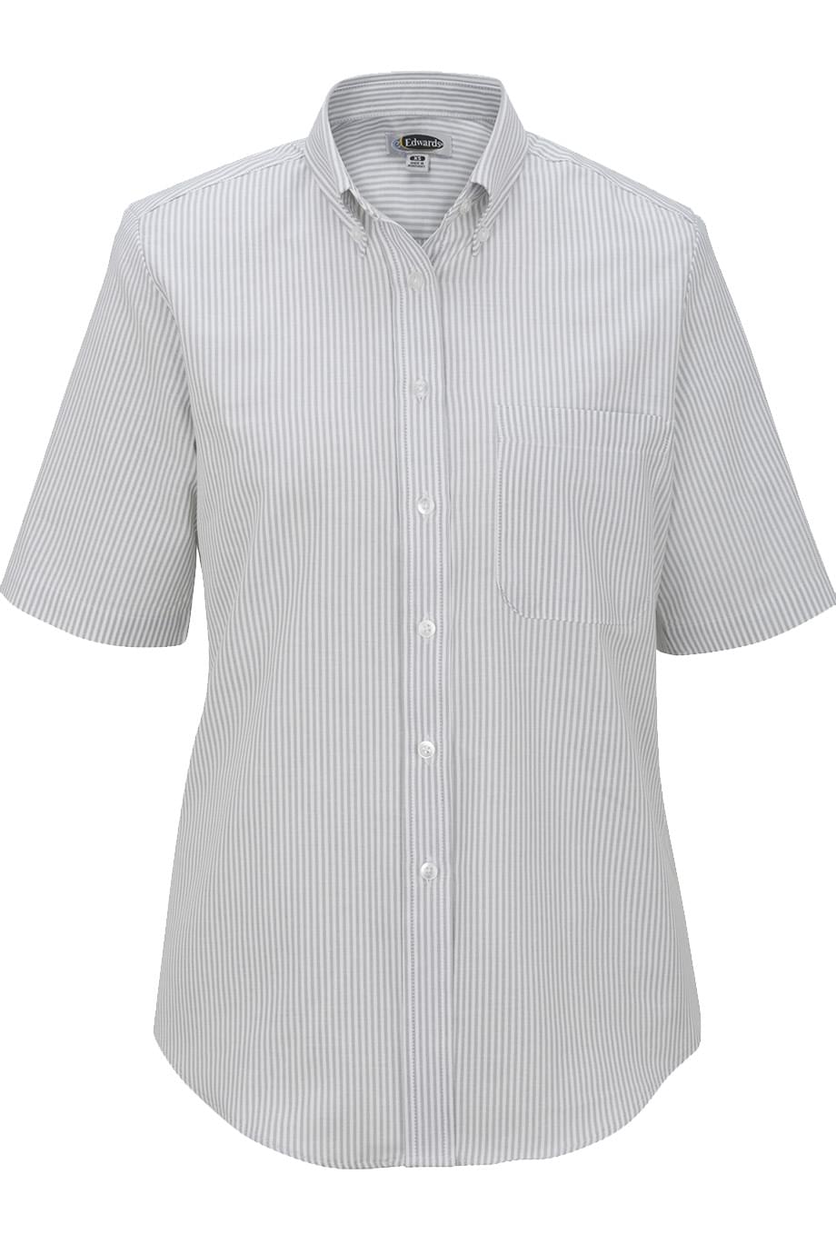 Easy Care Oxford Short Sleeve Ladies Shirt - 5027