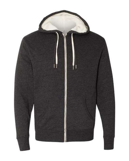 Unisex Sherpa-Lined Hooded Sweatshirt