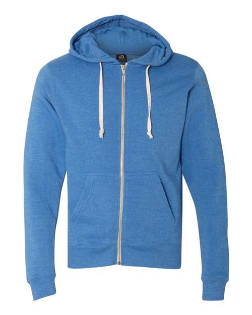 Men's Triblend Full-Zip Hooded Sweatshirt