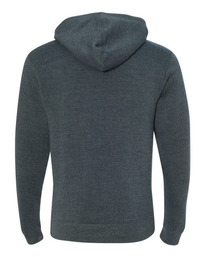 J. America Triblend Fleece Hooded Sweatshirt - 8871