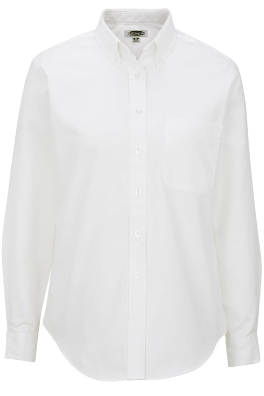 Easy Care Oxford Long Sleeve Ladies Shirt - 5077