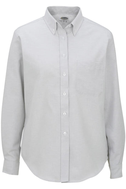 Easy Care Oxford Long Sleeve Ladies Shirt - 5077