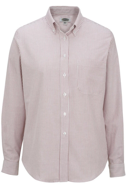 Easy Care Oxford Long Sleeve Ladies Shirt - 5077