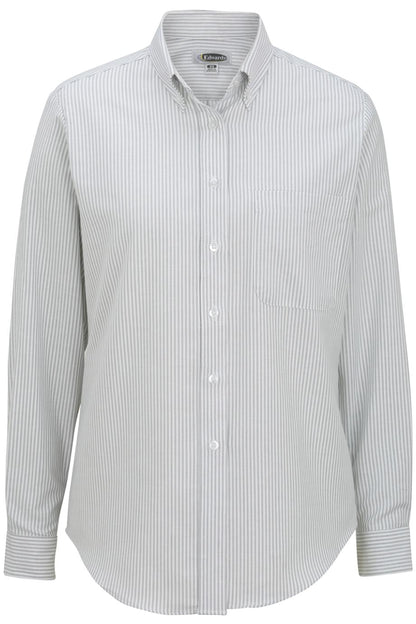 Easy Care Oxford Long Sleeve Ladies Shirt - 5077