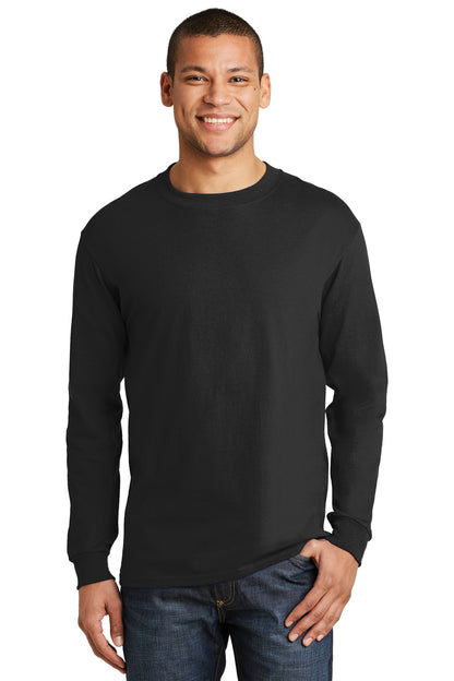Hanes? Beefy-T? -  100% Cotton Long Sleeve T-Shirt.  51