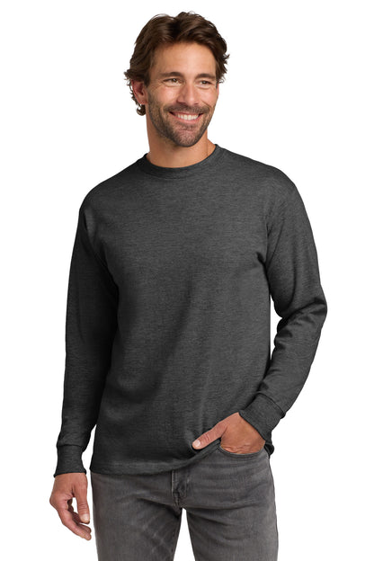 Hanes? Beefy-T? -  100% Cotton Long Sleeve T-Shirt.  51