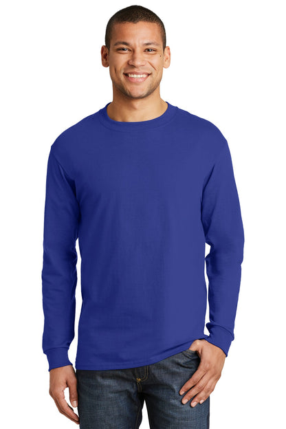 Hanes? Beefy-T? -  100% Cotton Long Sleeve T-Shirt.  51